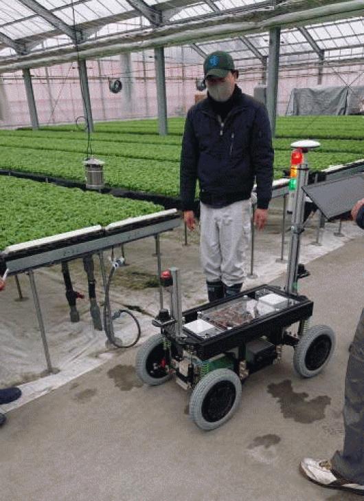 農業のロボット活用。